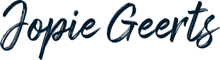 Jopie Geerts naamlogo
